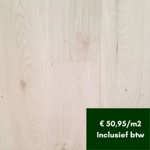 Eiken houten vloer Licht Rustiek 22 cm breed Fairwood